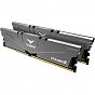 Модуль памяти для компьютера DDR4 16GB (2x8GB) 3200 MHz T-Force Vulcan Z Gray Team (TLZGD416G3200HC16CDC01) (U0420894)