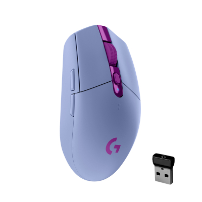 Мышка Logitech G305 Lightspeed Lilac (910-006022) (U0502762)