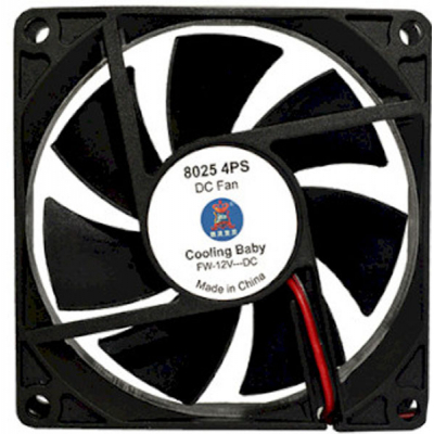 Кулер до корпусу Cooling Baby 8025 4PS (U0640159)