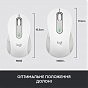 Мишка Logitech Signature M650 Wireless for Business Off-White (910-006275) (U0695806)