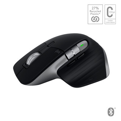 Мышка Logitech MX Master 3S For Mac Performance Wireless Space Grey (910-006571) (U0736459)