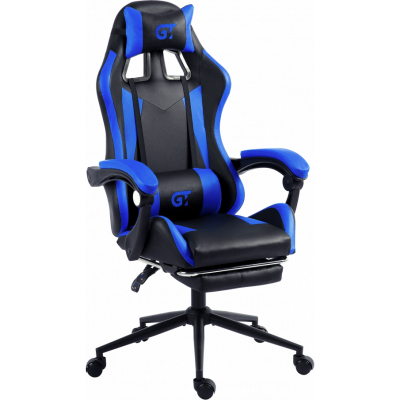Крісло ігрове GT Racer X-2323 Black/Blue (U0810680)