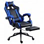 Крісло ігрове GT Racer X-2323 Black/Blue (U0810680)