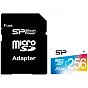 Карта пам'яті Silicon Power 256Gb microSDXC class 10 UHS-I U1 (SP256GBSTXBU1V10SP) (U0839789)