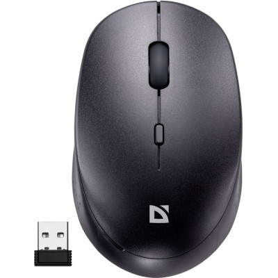 Мышка Defender Auris MB-027 Silent Wireless Black (52027) (U0839905)