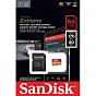 Карта пам'яті SanDisk 64GB microSD class 10 UHS-I U3 Extreme (SDSQXAH-064G-GN6MA) (U0862777)