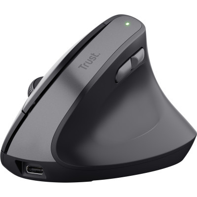 Мишка Trust Bayo 2 Ergonomic Wireless/USB-A Black (25145) (U0920729)