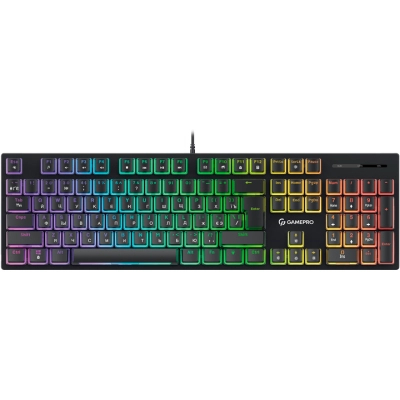 Клавиатура GamePro MK85B Blue Switch RGB USB Black (MK85B) (U0943841)