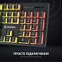 Клавиатура GamePro MK85B Blue Switch RGB USB Black (MK85B) (U0943841)