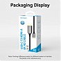 Кабель мультимедійний USB-C 3.1 to HDMI 1.8m 8K 60 Гц Zinc Alloy TPE Black Vention (CRCBAC) (U0955463)