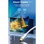 Кабель мультимедийный HDMI to HDMI 10.0m V2.0 4K 60Hz Silver Metal Type Vention (AABIL) (U0955490)