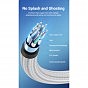 Кабель мультимедийный HDMI to HDMI 10.0m V2.0 4K 60Hz Silver Metal Type Vention (AABIL) (U0955490)