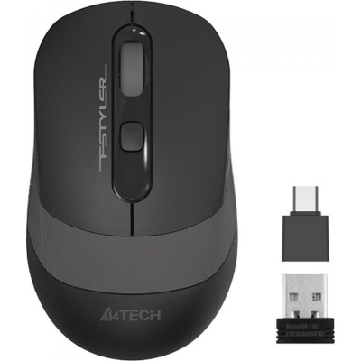 Мышка A4Tech FG10CS Air2 Wireless Stone Grey (4711421997904) (U0955722)