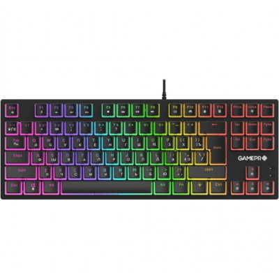 Клавиатура GamePro MK80B RGB Blue Switch USB Black (MK80B) (U0964910)