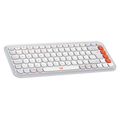 Клавиатура Logitech POP Icon Keys Bluetooth UA Off-White (920-013072) (U0972302)