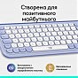 Клавіатура Logitech POP Icon Keys Bluetooth UA Lilac (920-013074) (U0972304)