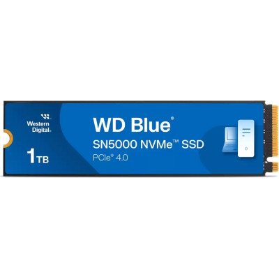 Накопитель SSD M.2 2280 1TB SN5000 WD (WDS100T4B0E) (U1013894)