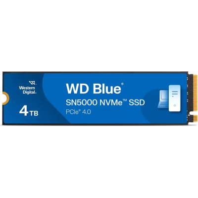 Накопитель SSD M.2 2280 4TB SN5000 WD (WDS400T4B0E) (U1013896)