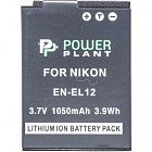 Аккумулятор к фото/видео PowerPlant Nikon EN-EL12 (DV00DV1242)