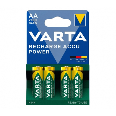 Аккумулятор Varta AA 2100mAh * 4 NI-MH Power (56706101404) (U0100241)