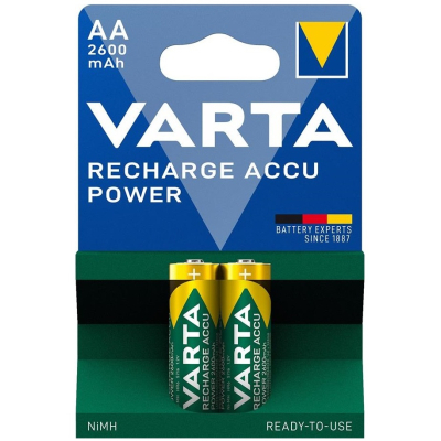 Аккумулятор Varta AA 2600mAh * 2 NI-MH Power (5716101402) (U0100242)
