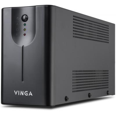Источник бесперебойного питания Vinga LED 800VA metal case (VPE-800M) (U0211174)