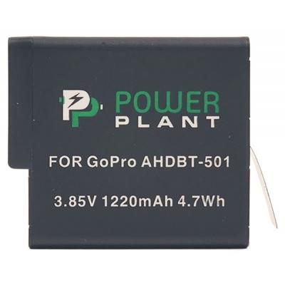 Аккумулятор к фото/видео PowerPlant GoPro AHDBT-501 1220mAh (CB970124) (U0266347)