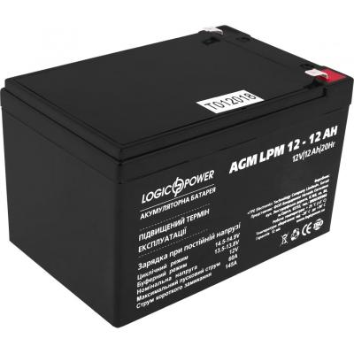 Батарея до ДБЖ LogicPower LPM 12В 12Ач (6550) (U0296401)