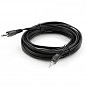 Кабель мультимедійний Jack 3.5mm 5 m MM 3С Vinga (VCPDCJ35MM5BK) (U0311003)