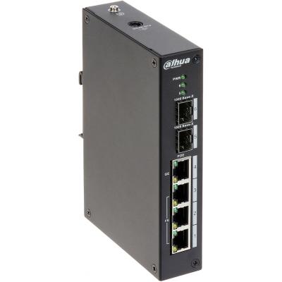 Комутатор мережевий Dahua DH-PFS4206-4P-96 (U0375287)
