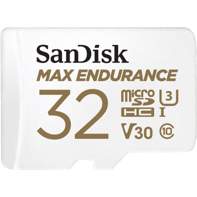Карта памяти SanDisk 32GB microSDHC class 10 UHS-I U3 Max Endurance (SDSQQVR-032G-GN6IA) (U0429249)