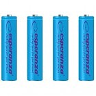 Аккумулятор Esperanza AAA 1000mAh Ni-MH * 4 blue (EZA102B)