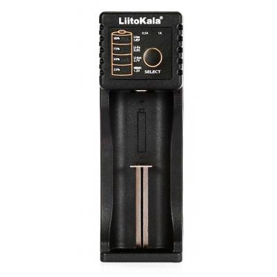 Зарядное устройство для аккумуляторов Liitokala 1 Slot, LED дисплей, USB, 3.7VLion/3.2VLi-Fe/1.2VNIHM/26650/ (Lii-100B) (U0507385)