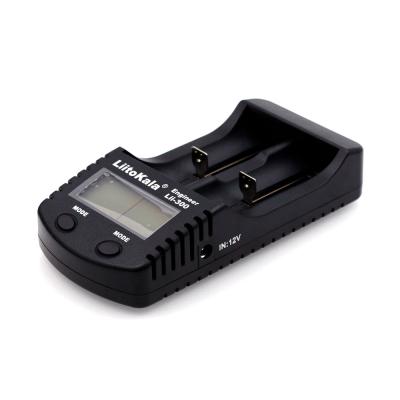 Зарядное устройство для аккумуляторов Liitokala 2 Slots, LCD дисплей, Li-ion/Ni-MH/Ni-Cd/AA/ААA/AAAA/С (Lii-300) (U0507387)