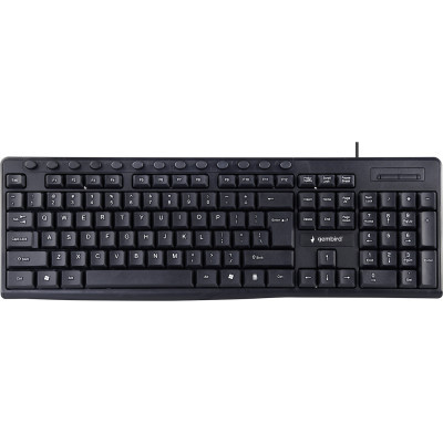 Клавиатура Gembird KB-UM-107-UA USB Black (KB-UM-107-UA) (U0594704)