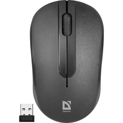 Мышка Defender Hit MM-495 Wireless Black (52495) (U0601859)