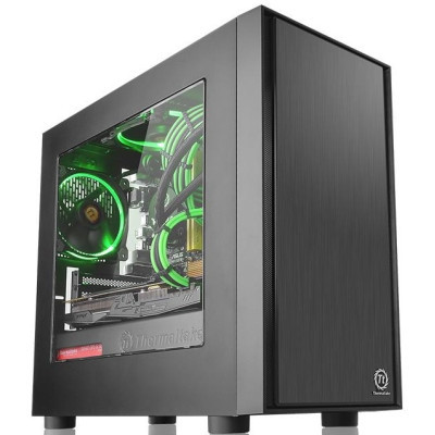 Корпус ThermalTake Versa H17 Black Window (CA-1J1-00S1WN-00) (U0605402)