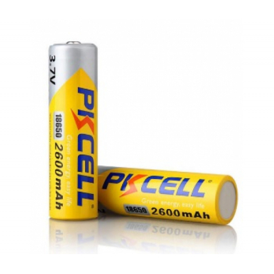Аккумулятор 18650 2600mAh 3.7V Li-ion rechargeable batery * 1 PkCell (09347) (U0609979)