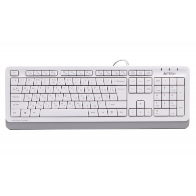 Клавиатура A4Tech FKS10 USB White (U0627954)