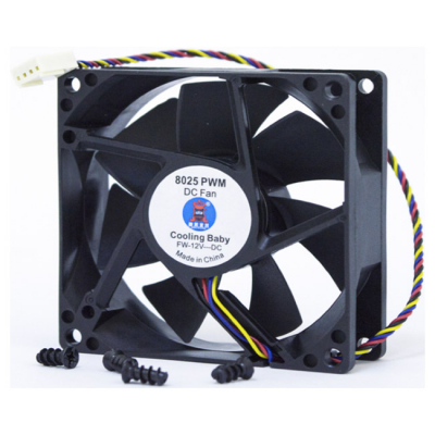 Кулер до корпусу Cooling Baby 8025 PWM (U0640160)
