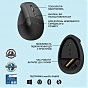 Мышка Logitech Lift Vertical Ergonomic Wireless/Bluetooth Graphite (910-006473) (U0648500)