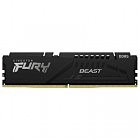 Модуль памяти для компьютера DDR5 16GB 5600 MHz Beast AM5 Black Kingston Fury (ex.HyperX) (KF556C36BBE-16)