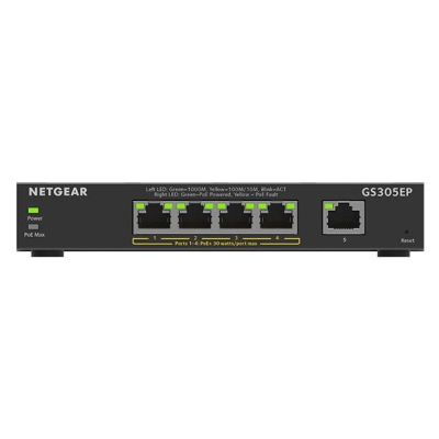 Коммутатор сетевой Netgear GS305EP-100PES (U0715888)