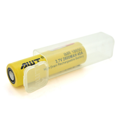 Аккумулятор 18650 2600mAh, 40А, BOX AWT (IMR18650-2600-40А) (U0721418)