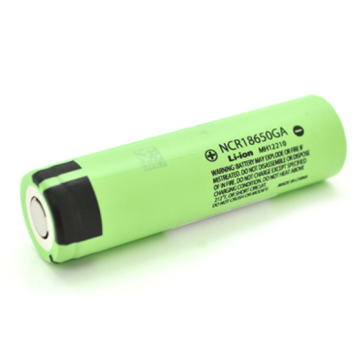 Аккумулятор 18650 3500mAh, TipTop, 10A, 4.2/3.6/2.5V, green Panasonic (NCR18650GA) (U0730128)