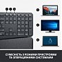 Клавиатура Logitech ERGO K860 for Business Bluetooth/Wireless UA Black (920-010352) (U0766276)