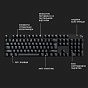 Клавіатура Logitech G413 SE Mechanical Tactile Switch USB UA Black (920-010437) (U0766292)