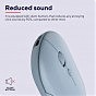 Мышка Trust Puck Wireless/Bluetooth Silent Blue (24126) (U0815856)