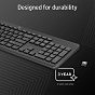 Клавіатура HP 230 Wireless UA Black (3L1E7AA) (U0838250)