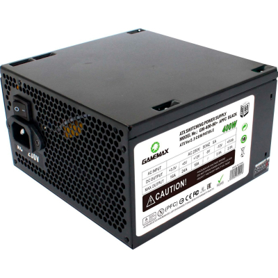 Блок живлення Gamemax GM-400-80+APFC Black (U0838285)